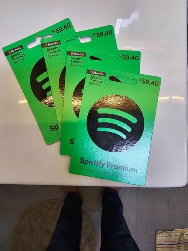 Tarjetas Spotify Premium Ecuador - Vendemos tarjetas prepago Spotify Premium