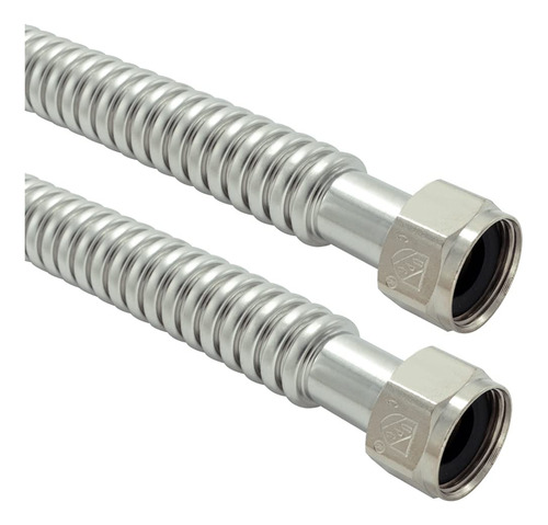 Conector Calentador Agua Corrugado Acero Inoxidable Flexible