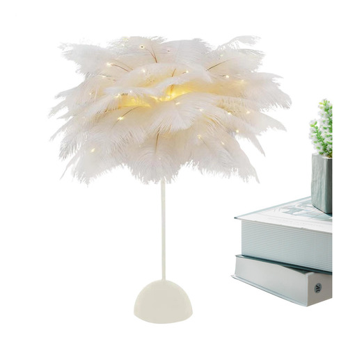 Lámpara De Escritorio De Plumas Lámparas De Plumas Para Dorm
