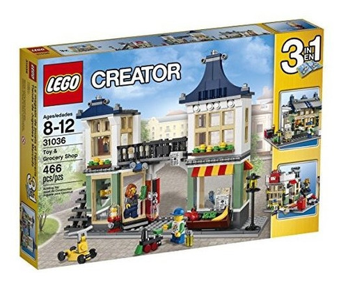 Lego Creator 31036 Tienda De Juguetes Y Comestibles, Juego D