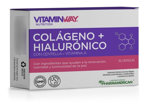 Colageno Hidrolizado+ac/hialuronico  Promo X  30 Capsulas