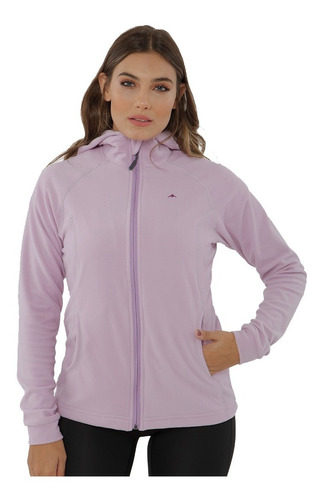 Campera Micro Polar C/ Capucha Aradia Montagne Rc Deportes