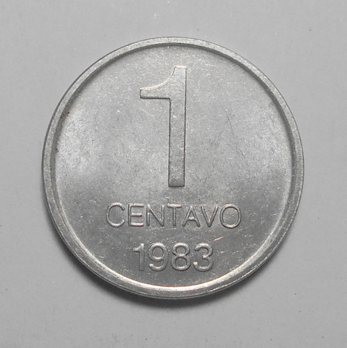Argentina 1 Centavo 1983 De Peso Argentino Km#87 Sin Circula