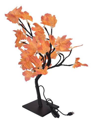 Perlas Led Fall Tree, 24 Luces Led, Luz Cálida, Estilo Román