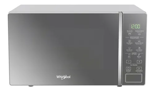 Horno de Microondas Whirlpool WM1807D Plata 0.7 ft3 20L Electrico De Mesa Plato Estante