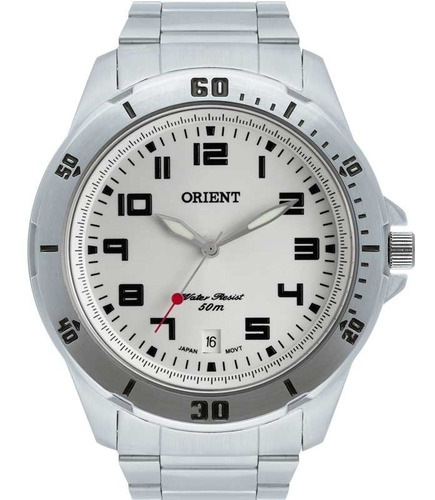 Relogio Orient  Masculino Prata - Mbss1155a S2sx