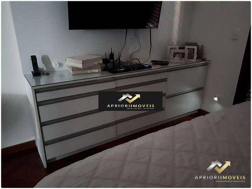 Cobertura Com 4 Dormitórios À Venda, 347 M² Por R$ 2.400.000 - Centro - Santo André/sp - Co0773