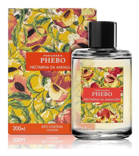 Imagem 1 de 5 de Deo Colônia Phebo Nectarina Da Andaluzia 200ml Perfume