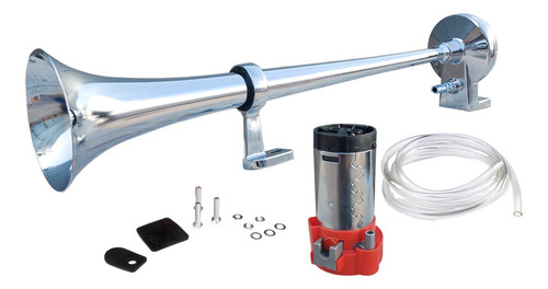 Kit Buzina Marítima Alto Rendimento 45cm + Compressor 12v