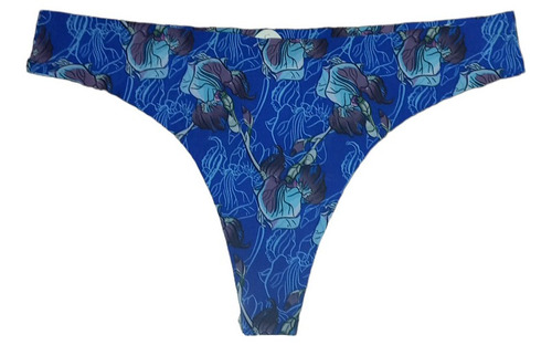 Tanga /colales Estampada Sin Costura.