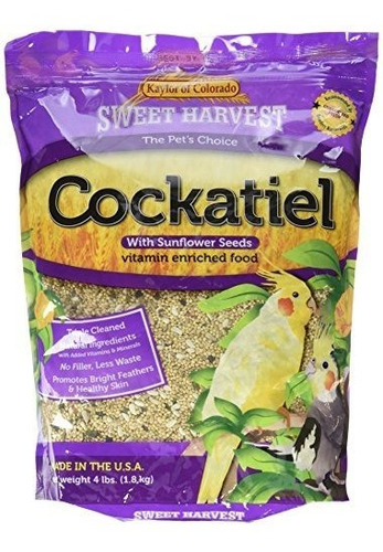 Dulce Cosecha Cockatiel De La Alimentación De Aves (semillas