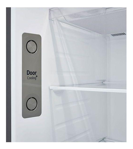 Geladeira Lg Frost Free Inverter 461l Duplex Inox Look 220v Inox