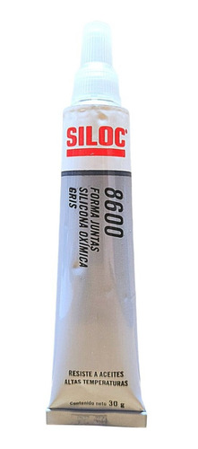 Silicona Oxímica 8600 Forma Juntas Gris Siloc X 30g