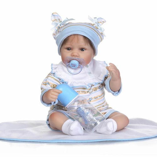 Auténtica Bebe Reborn 43 Cm Silicón Realista Varios Modelo B