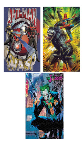 Puzle Dc Comics Joker Edicion De Coleccion Marvel 2000 Pieza