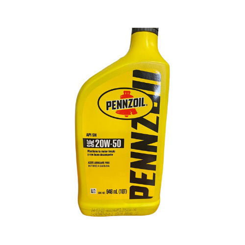 Aceite Pennzoil 20w50 Api Sn Multigrado 1lt