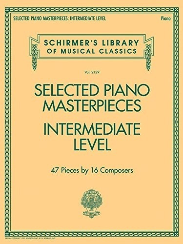 Obras Maestras Seleccionadas De Piano Biblioteca Schirmers D