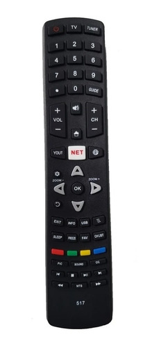 Control Remoto Led Smart Para Tcl Con Youtube Netflix Lcd517