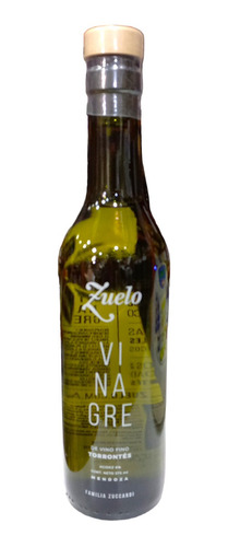 Vinagre De Vino Fino Torrontes Zuelo 375ml Familia Zuccardi 