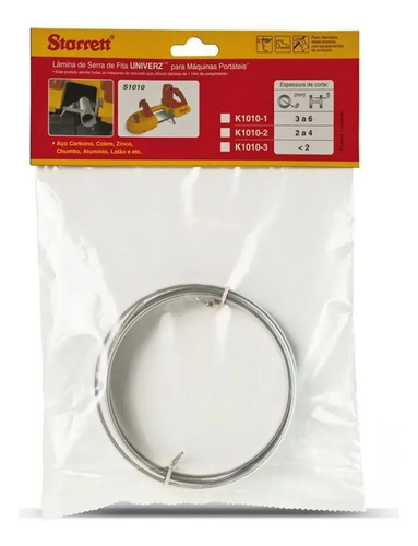 Serra Fita P/ Metais Starrett 1,14m X 13 X 24d Univerz C/ 6