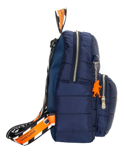Imagen 4 de 10 de Mochila Alison Diamond Pop Marino
