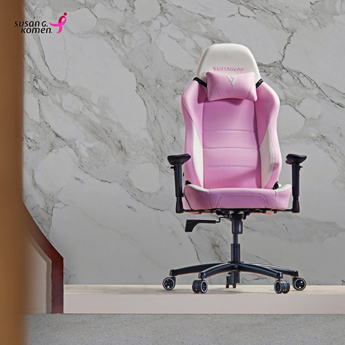 Silla Gaming Vertagear Hasta 125kg Vg-pl1000-pk White/pink