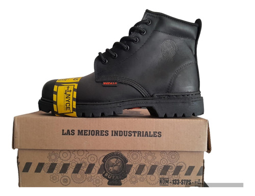 Zapato Bota Bufalo 250 Seguridad Industrial Casco De Acero