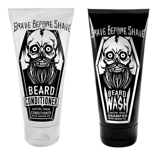 Set Shampoo-acondicionador Para Barba Grave Before Shave