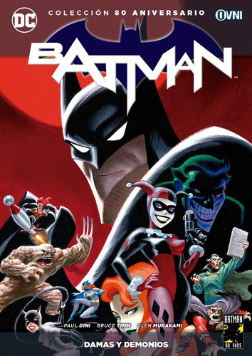 Dc - Especiales -colección 80 Aniversario Batman Nº 14: Batman: Damas Y Demonios, De Paul Dini. Editorial Ovni Press, Tapa Blanda En Español