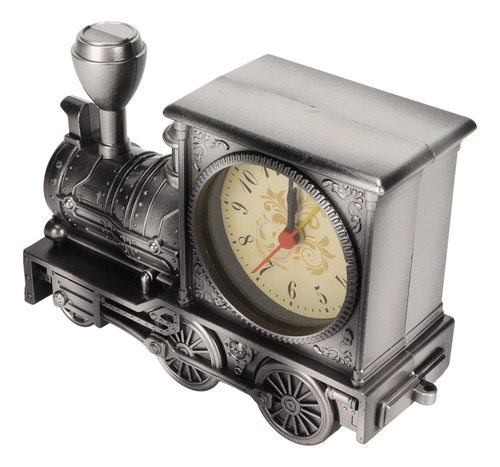 Reloj Despertador Decorativo, Estilo Tren Con Pilas, Estilo
