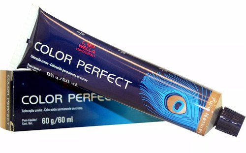 Tinta Wella Color Perfect 60g Cast Claro Natural  - Cor:5/07