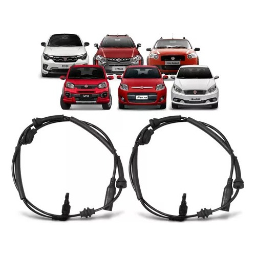 Par Sensor Abs Dianteiro Grand Siena/uno/mobi/palio Original