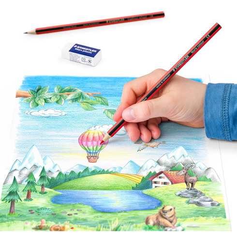 Lápices De Colores De Staedtler, Lápices De Colores Extruido