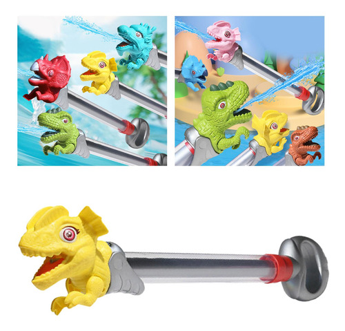 Juguetes De Agua Refrescantes Para Dilofosaurio Amarillo