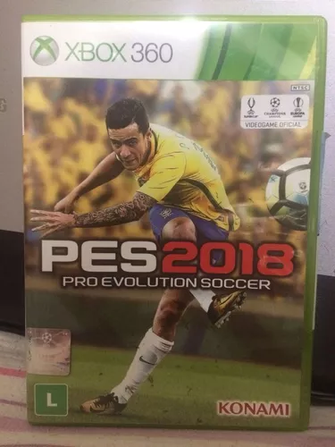 Jogo PES 2018 Xbox 360 Mídia Física Original (Lacrado) - Machado Games -  Tudo de Tecnologia e Games!