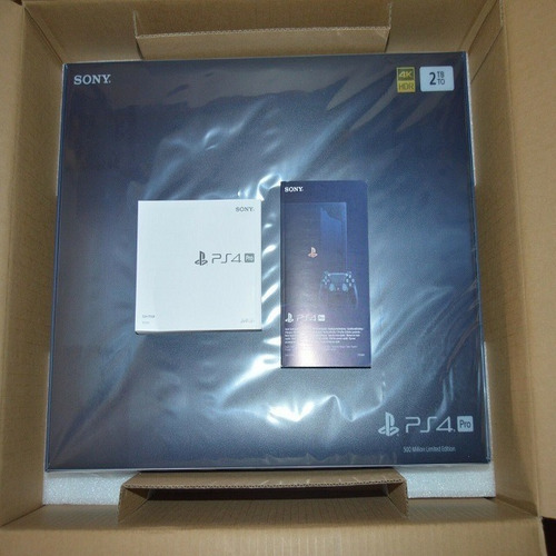 Imagen 2 de 5 de Playstation 4 Pro 500 Million Limited Edition 2tb + Dualshoc