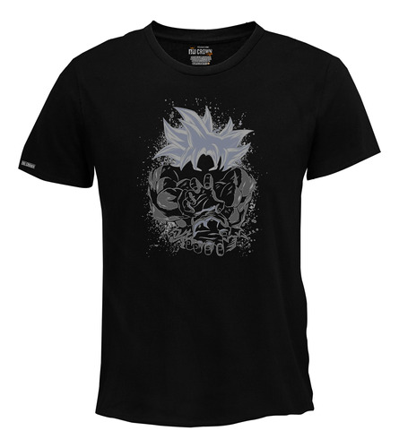 Camiseta Estampada Hombre Goku Kamehameha Dragon Ball Z Bto