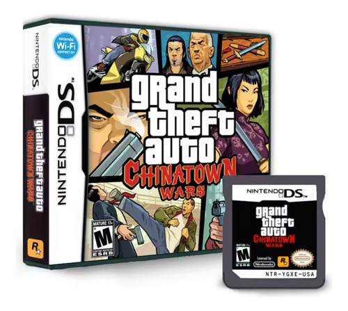Cartucho R4 Gta Chinatown Wars En Inglés Nintendo Ds