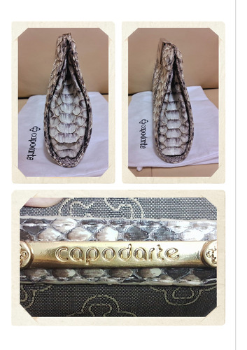 Bolsa Clutch Python/pyton/phiton/piton Cobra Legítimo Nude Python Ouro