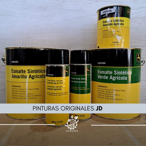 Pintura Verde Agricola John Deere Original 4litros