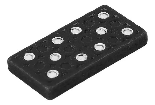 Negro Domino 28 Set En Caja De Madera