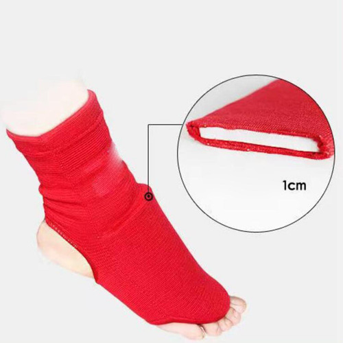 Protector De Pie Elástico Fitness Empeine Talla L Rojo