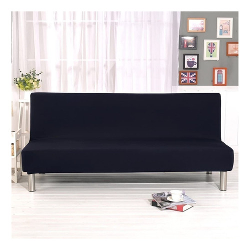 Funda For Sofá Cama Sin Brazos Con Futón Elástico
