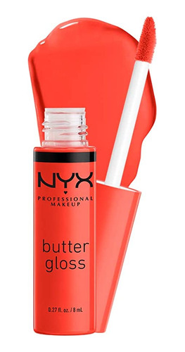 Brillo Labial Butter Gloss  Nyx  Orangesicle