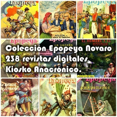 Colección Revista Epopeya- Muchos Episodios Editorial Novaro