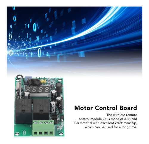 Placa De Control De Motor Inalámbrica, Módulo Remoto Dc Conf