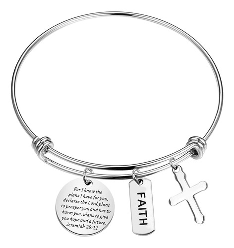 Wsnang Jeremías 29:11 Pulsera Sé Los Planes Que Tengo Para T