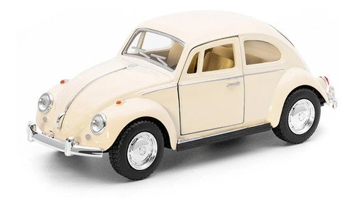 Miniatura Metal Volkswagen Fusca Bege 1967 Kt5057d 75