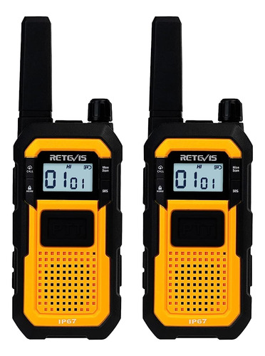 Retevis Rb48 Walkie Talkies Impermeables, Radio De Dos Vías 