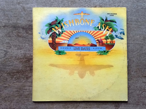 Disco Lp Wishbone Ash - Live Dates (1974) Doble R10